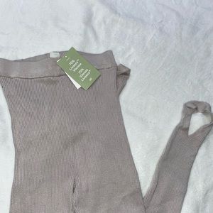 H&M ribbed leggings size XS